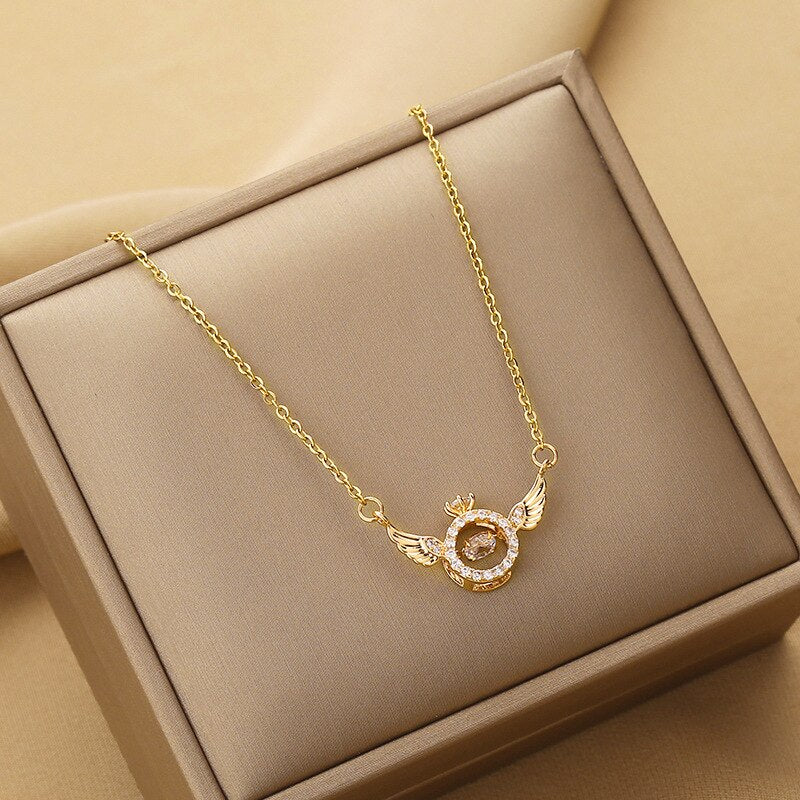 Jewelance™ - Enkelin Siivet Elegantti Kaulakoru
