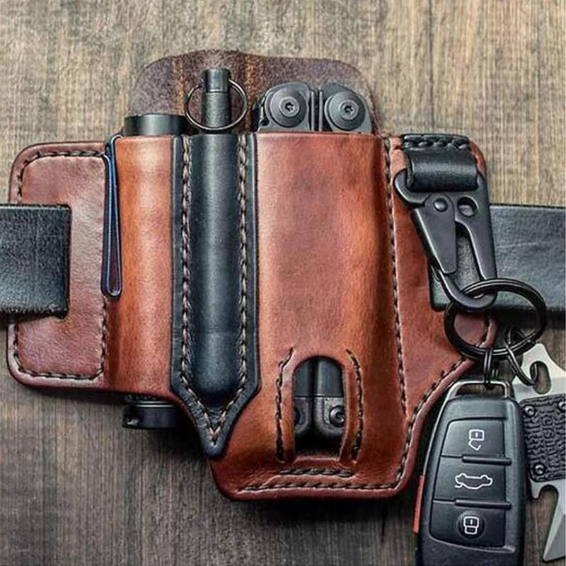 Icone™ BeltCover - Lehmänahka Taktinen Monikäyttöinen Vyö Kansi