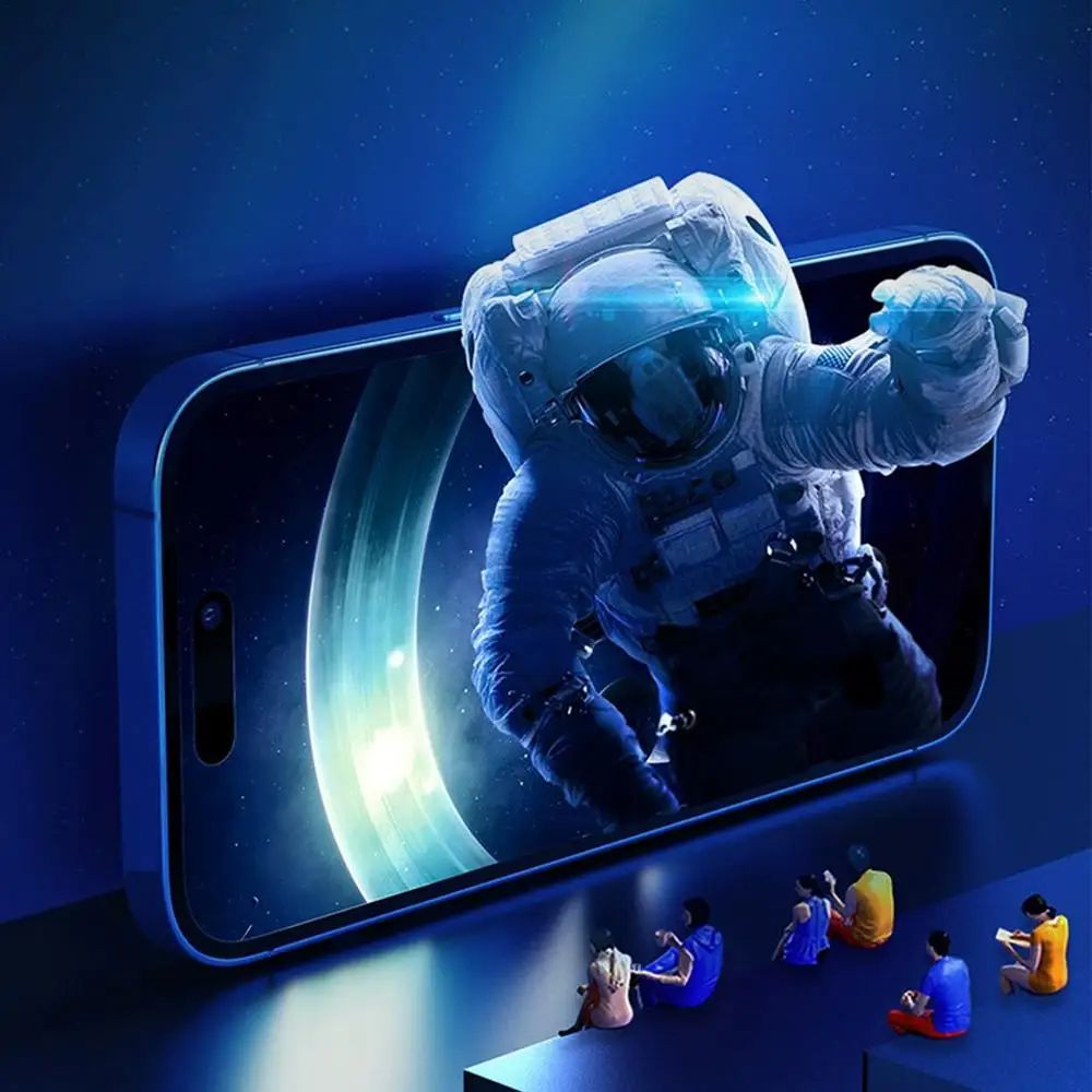ScreenProtect 1+1 ILMAINEN: iPhone-Karkaistu Lasi HD-Näytönsuoja