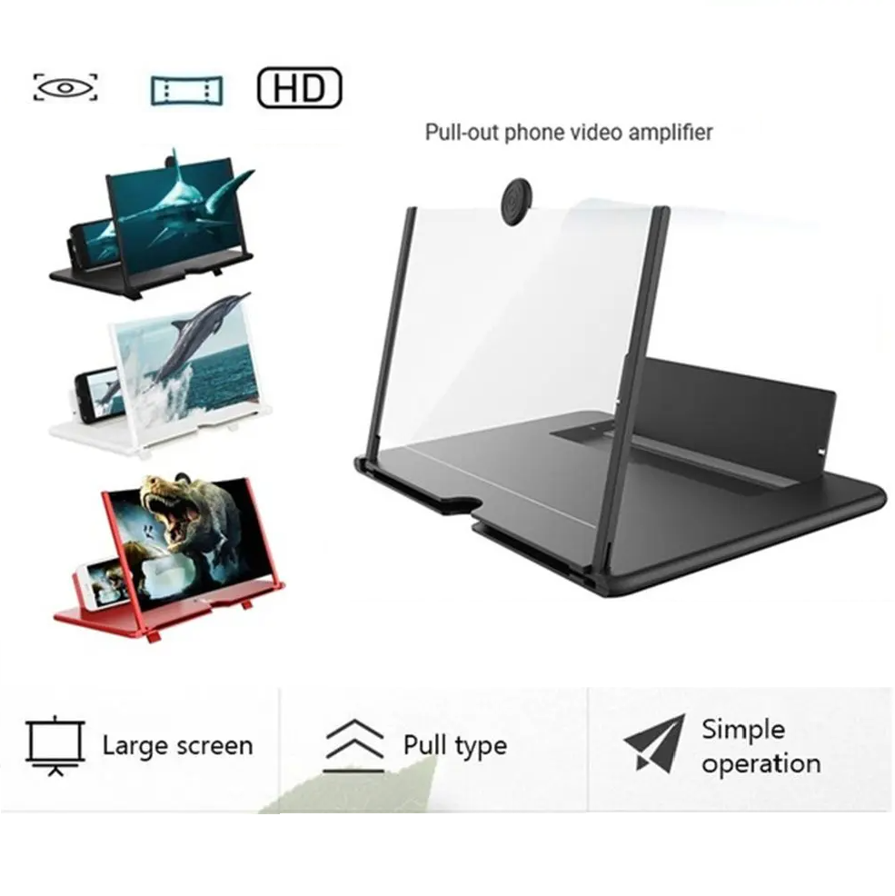 BigScreen 1+1 ILMAINEN – Kannettava Täysi Korkea Määritelmä Näytön Suurentaja