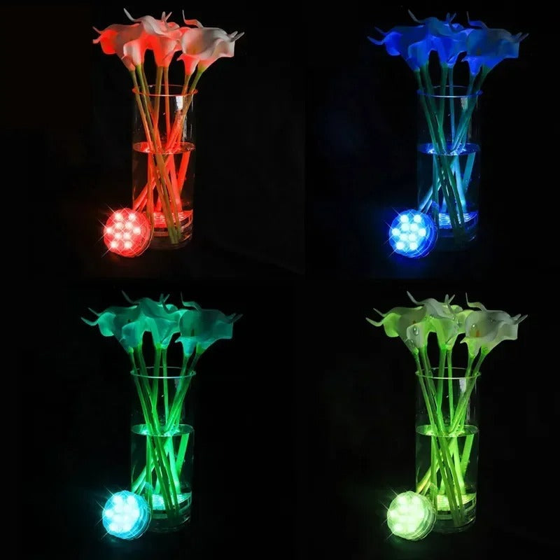Ledsen™ PoolLights 1+1 ILMAINEN: Vedenpitävät LED Allas, Kylpy Ja Juhlavalot