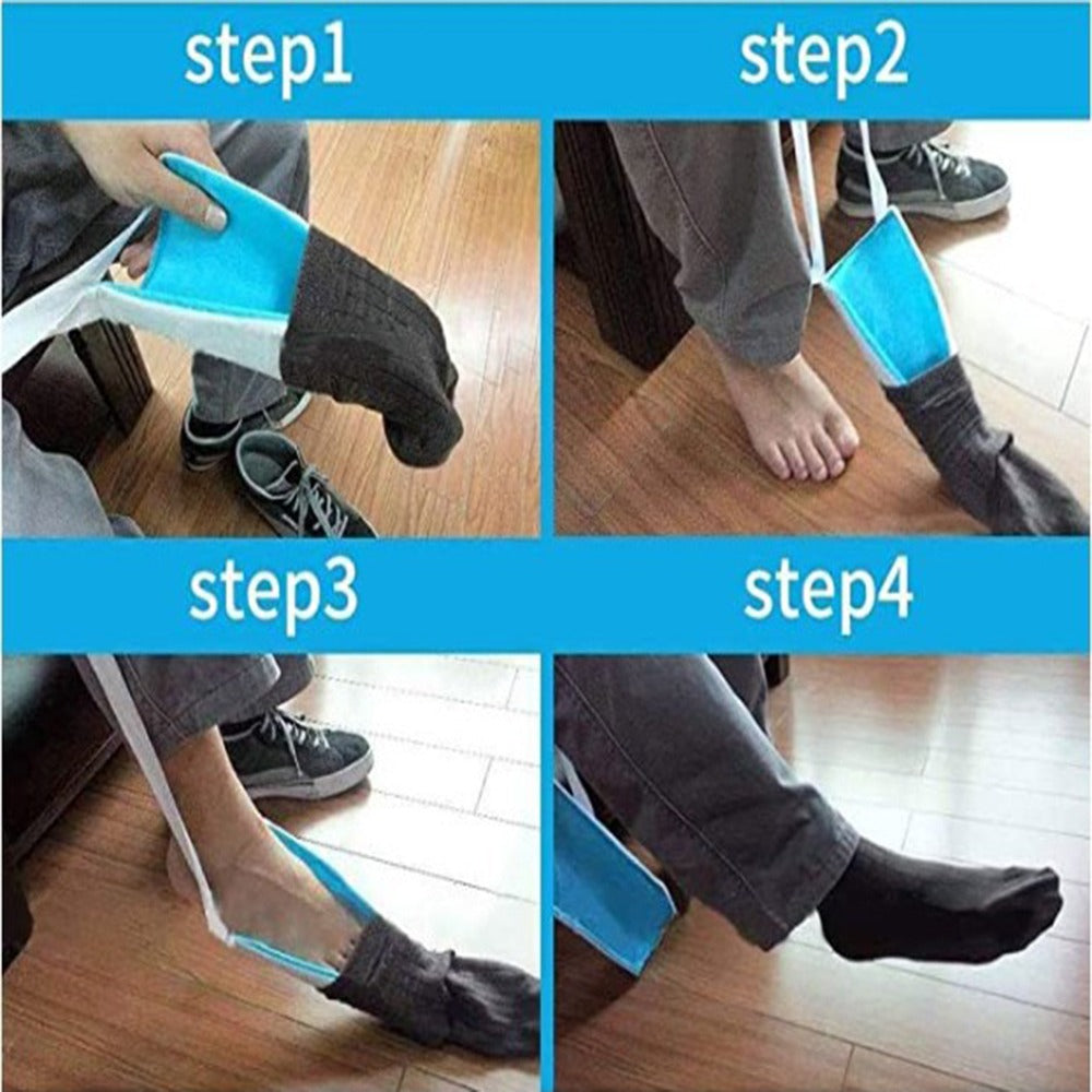 SockHelper - Ei Taivutus Sukka Slider Apulainen