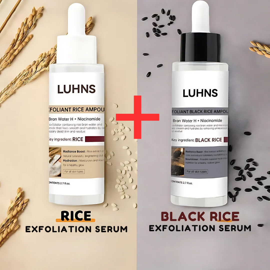 ExfoliatingSerum 1+1 ILMAISEKSI: Helppokäyttöinen Pehmeä Kuorinta-Ampulli Herkälle Iholle