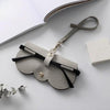 Icone™ GlassesCase 1+1 ILMAINEN - Ohut Ja Elegantti Luku Ja Aurinkolasien Suojaavatapaus