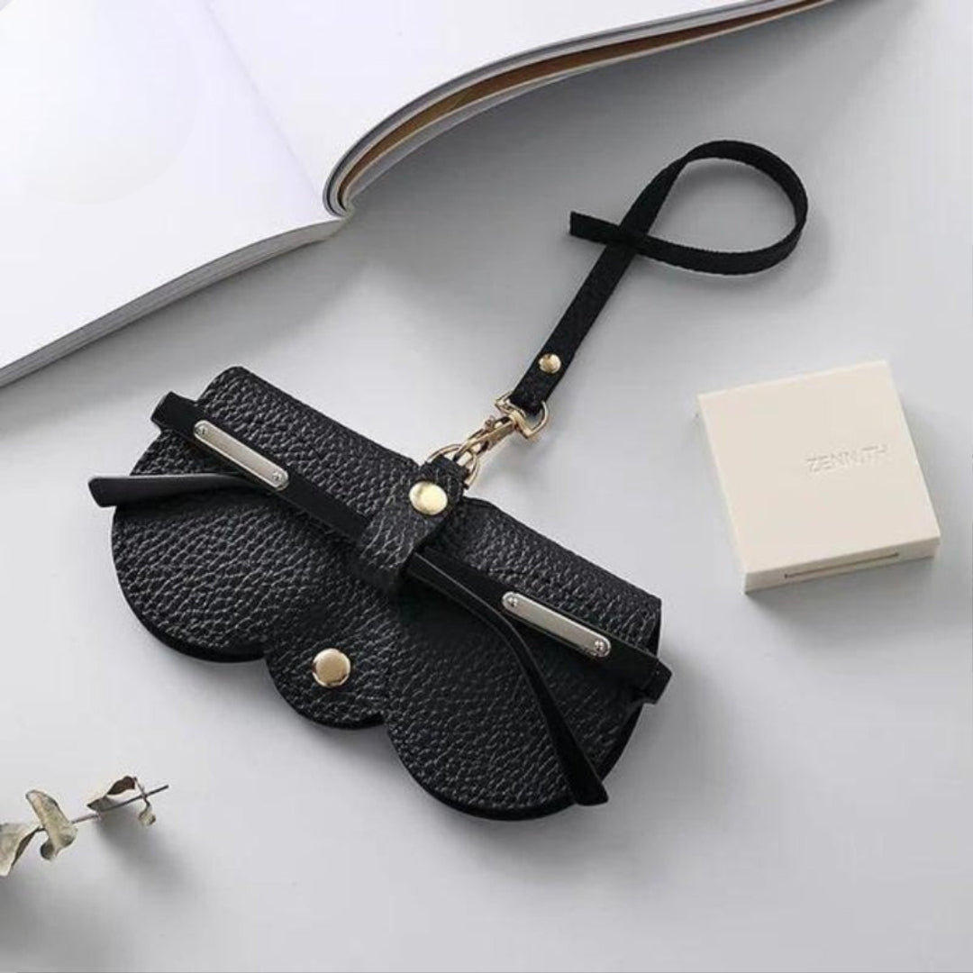 Icone™ GlassesCase 1+1 ILMAINEN - Ohut Ja Elegantti Luku Ja Aurinkolasien Suojaavatapaus