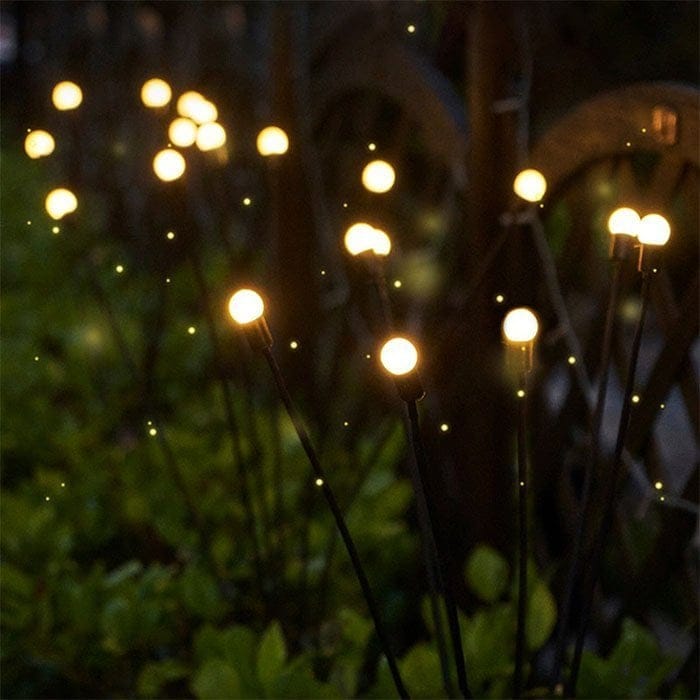 Ledsen™ FireFlies: Puutarhavalo Aurinkoenergialla Vedenpitävä