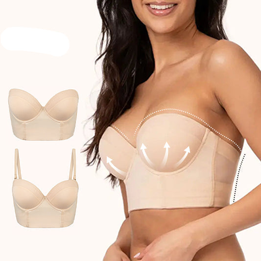 Icone™ StraplessBra: Täysi Tuki Kuvanveistoa Istuvuus Olkaimeton Rintaliivit