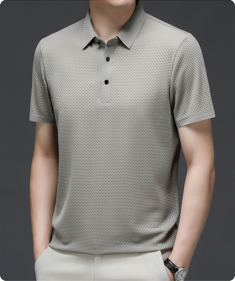 Icone™ BreathableShirt1+1 ILMAINEN: Tyylikäs Hengittävä Miesten Lyhythihainen Paita