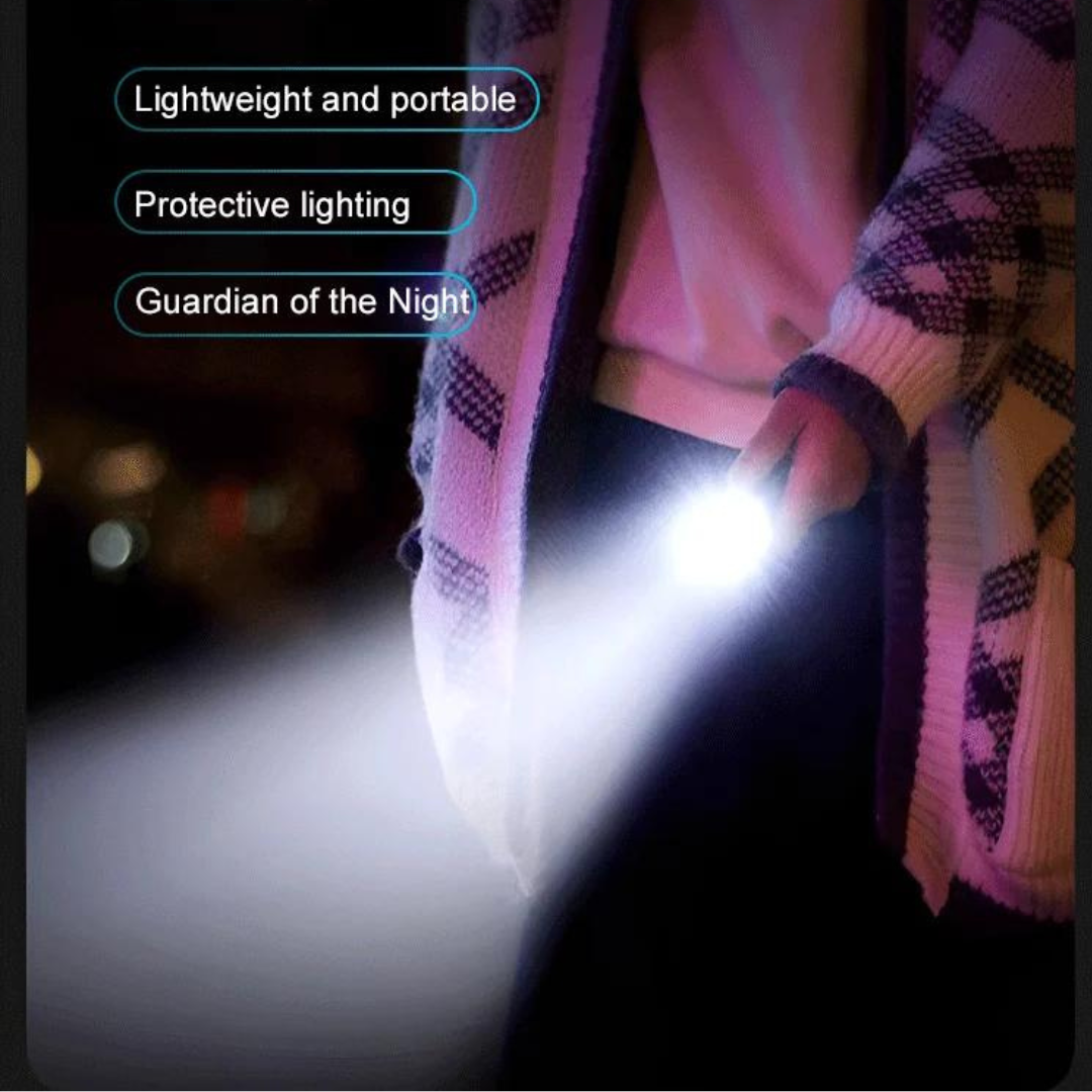 MiniFlashlight -  Mini Kolmisilmäinen Super Tehoa Taskulamppu