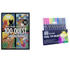 Kletshuts™ ColorQuest: 100 Quest Väri By Numerot Väritys Kirja