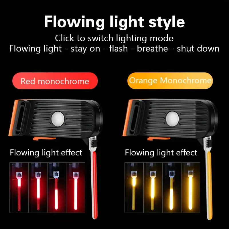 Ledsen™ GlowLight - Ladattava Polkupyörä Takana Valoputki