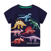 Icone™ DinoShirt: Lasten Pimeässä Hohtava Dinosaurus T-paita