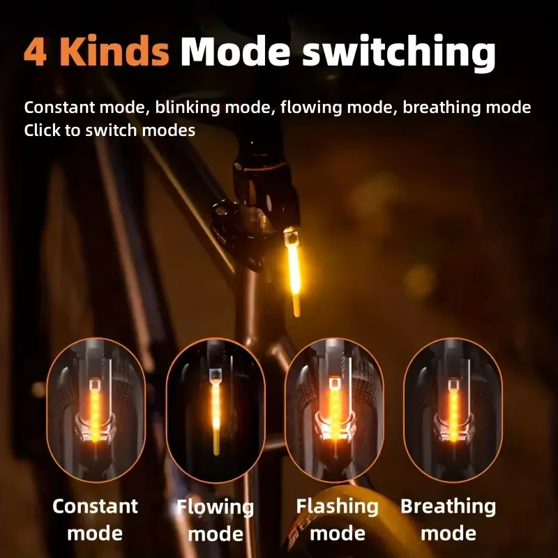 Ledsen™ GlowLight - Ladattava Polkupyörä Takana Valoputki