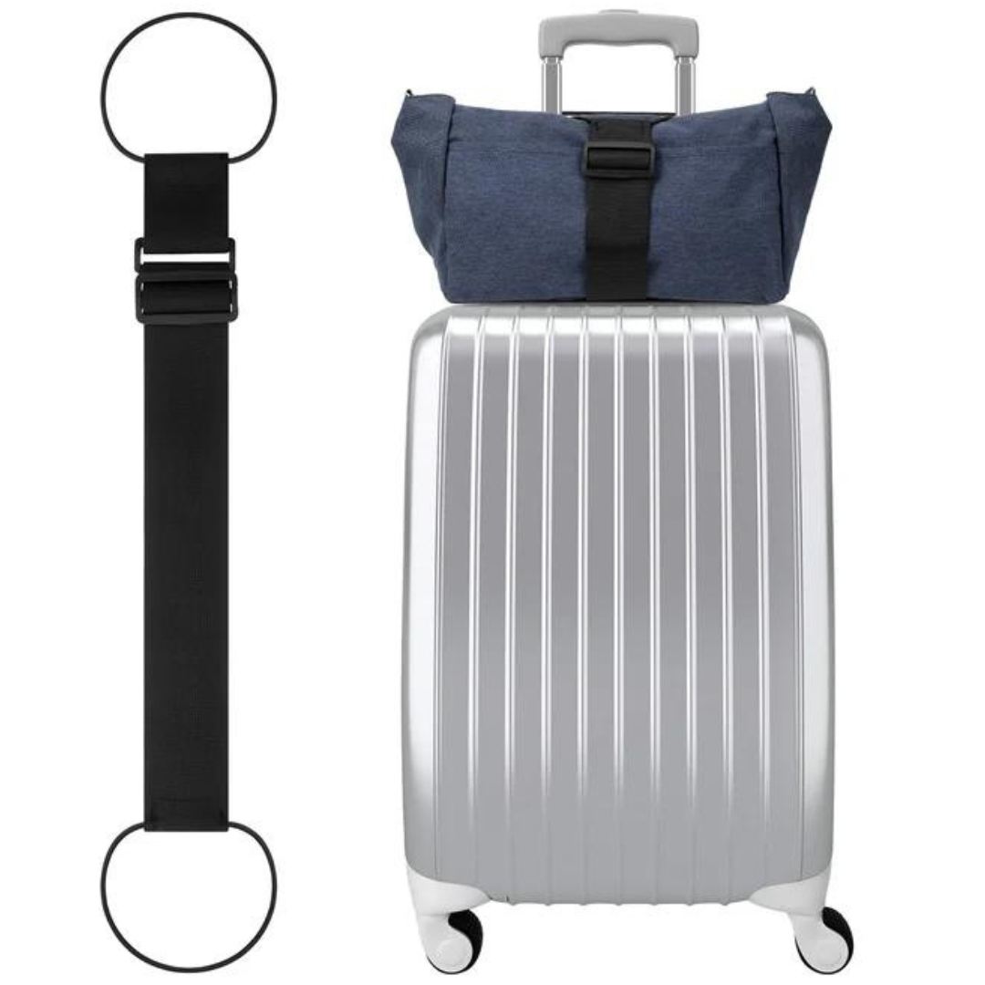 Icone™ LuggageBelt: Elastinen Kiinnitys Vyö Matkatavaroille