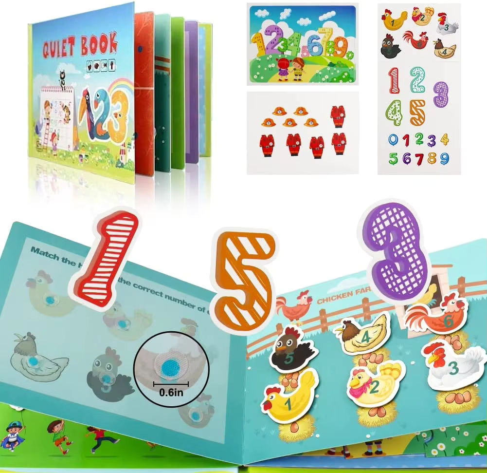 Kletshuts™ BusyBook: Koulutus Kiireinen Kirja Lapsille