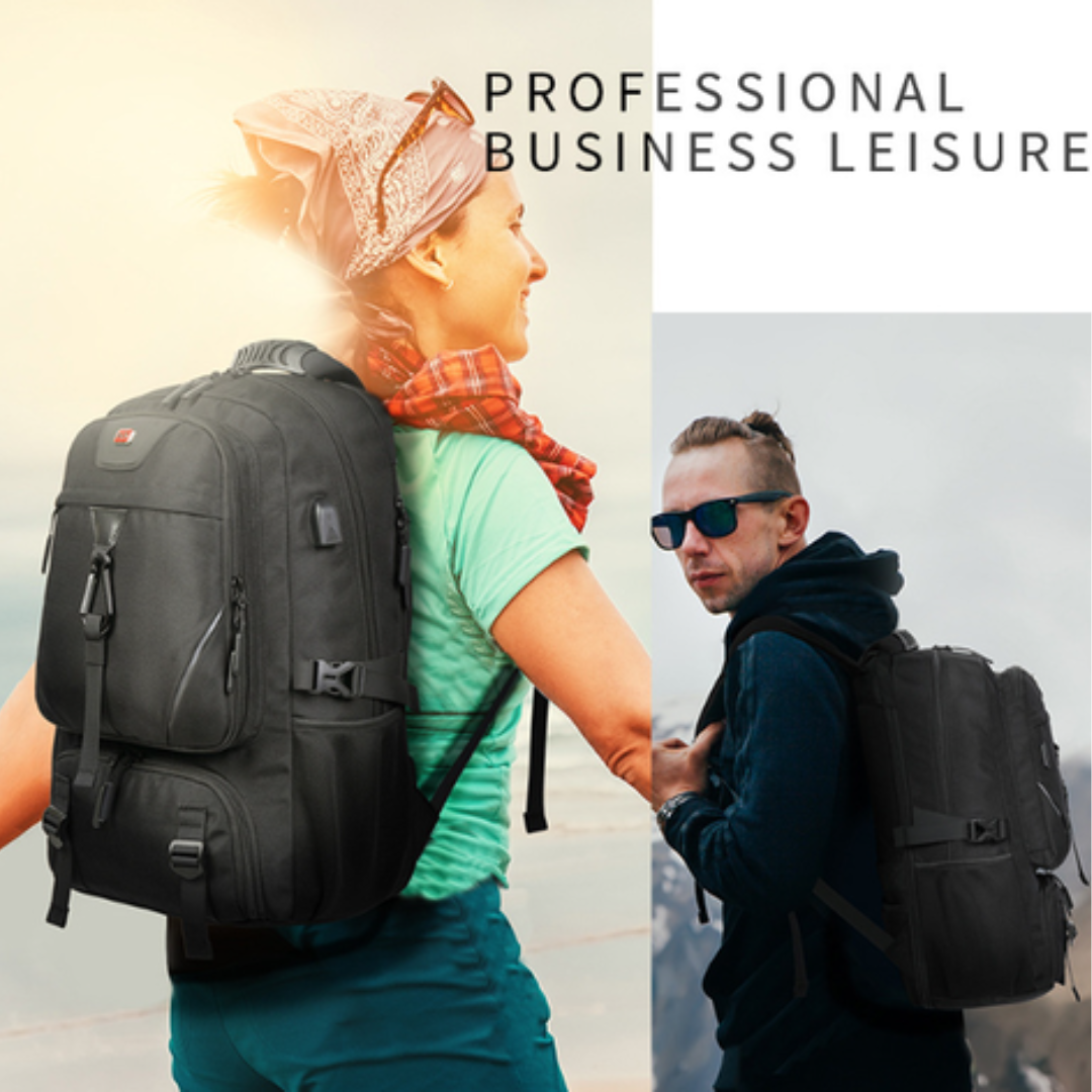 Icone™ Travel Backpack - Suurikapasiteettinen Laajennettava Reppu