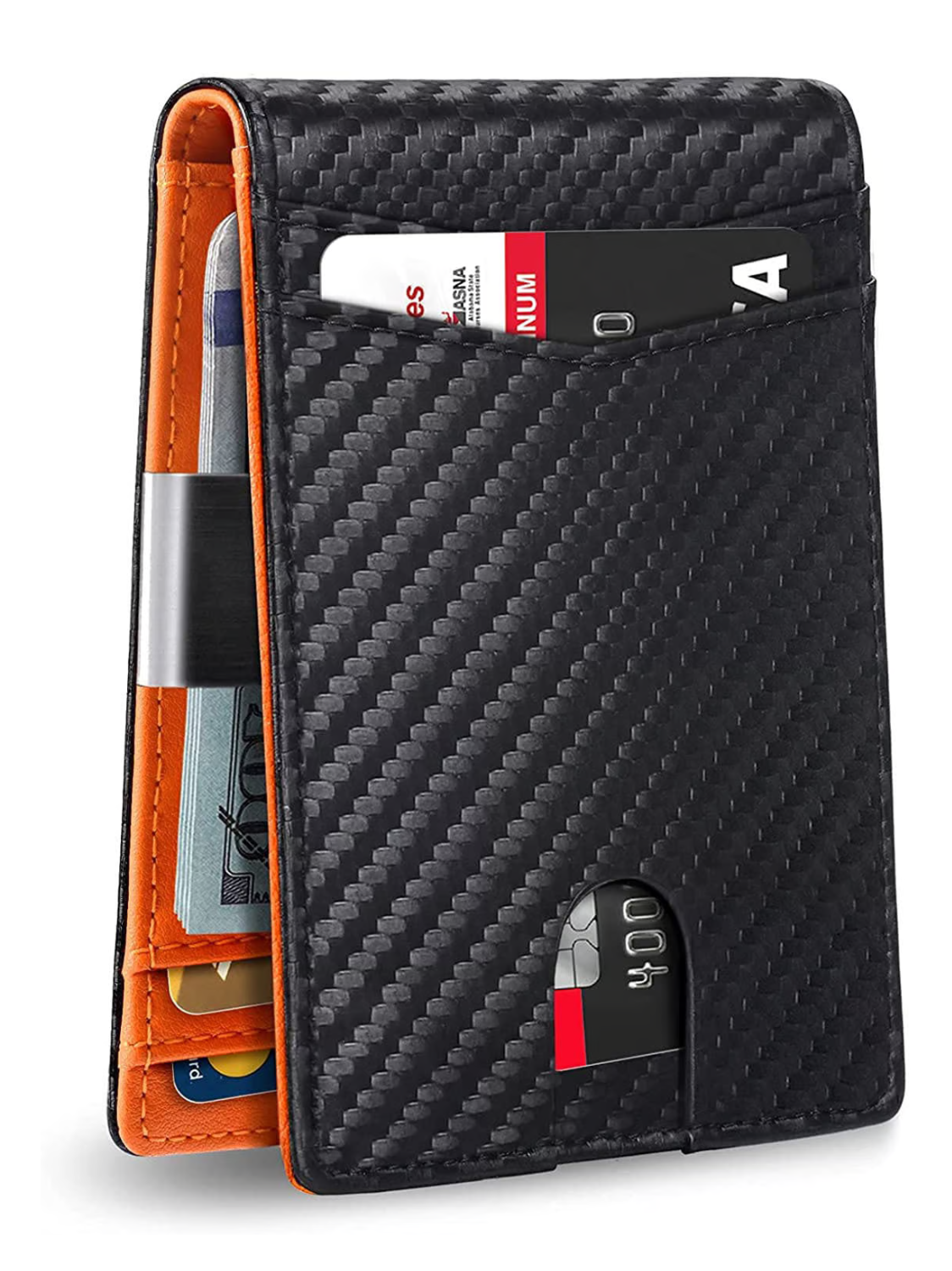Icone™ SlimWallet - Erittäin Ohut Ja Turvallinen RFID-Nahkainen Lompakko Miehille