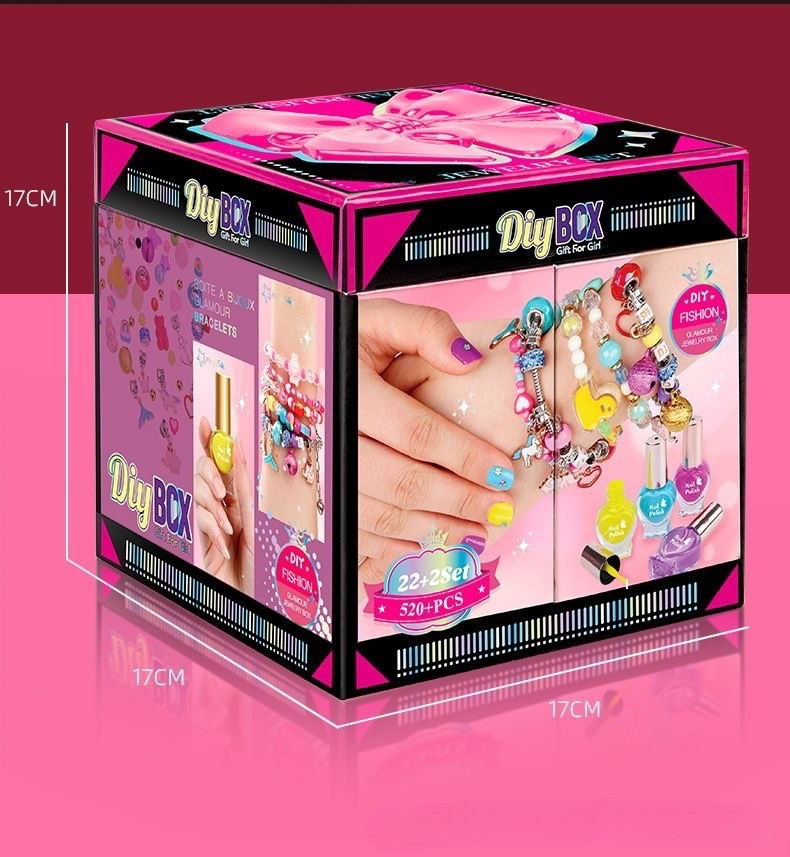 Jewelance™ BraceletKit - Tee-Se-Itse- Korujen Riipus - Tekosarja