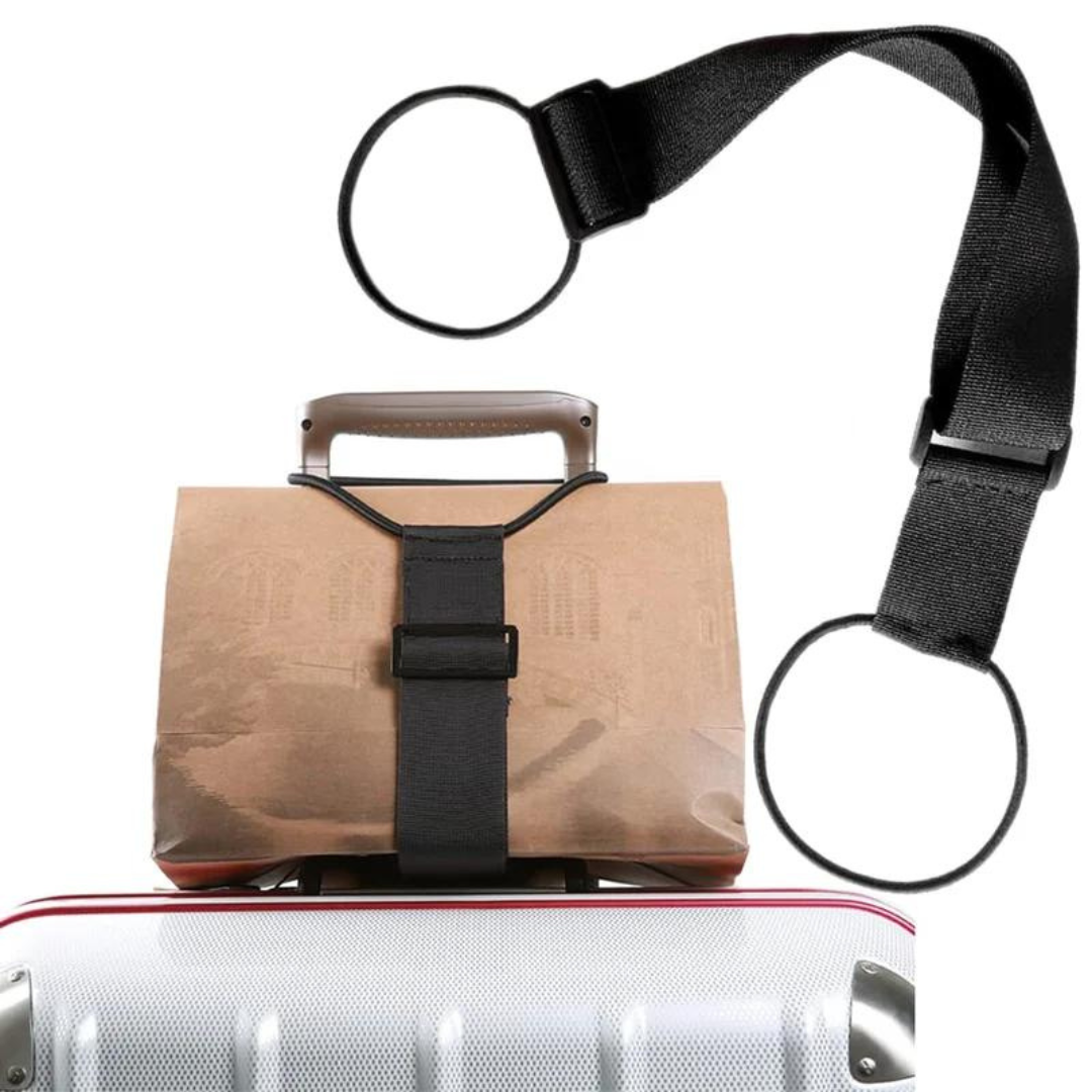 Icone™ LuggageBelt: Elastinen Kiinnitys Vyö Matkatavaroille
