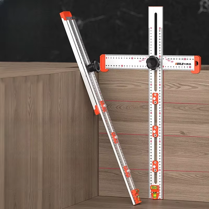 DrillRuler - 2 in 1 Poran Paikannusviivain