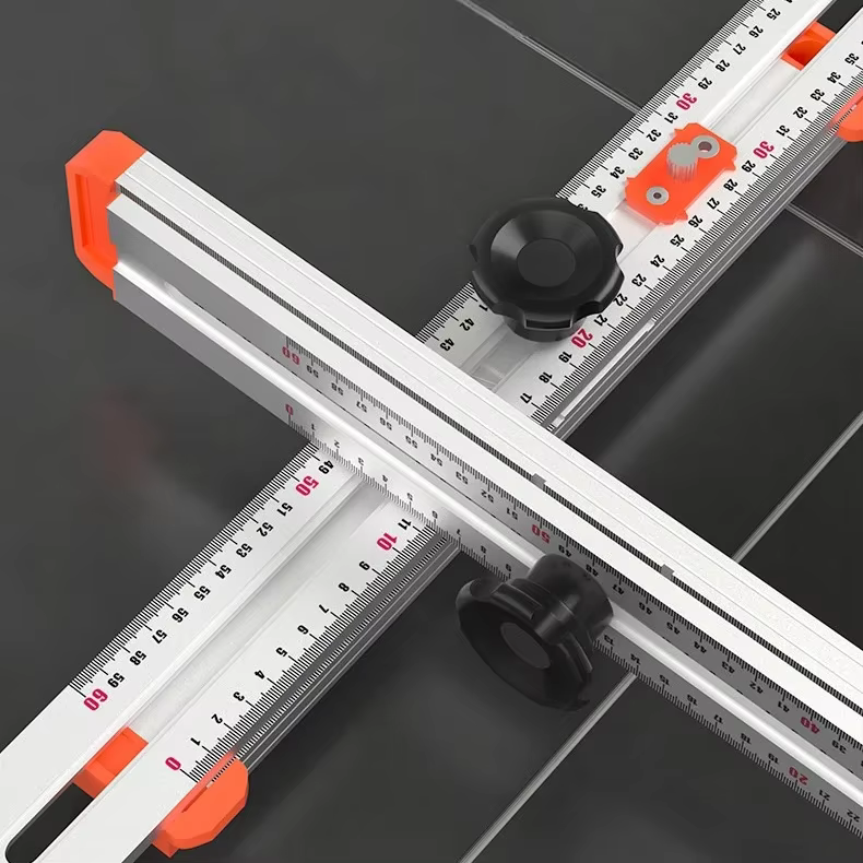 DrillRuler - 2 in 1 Poran Paikannusviivain