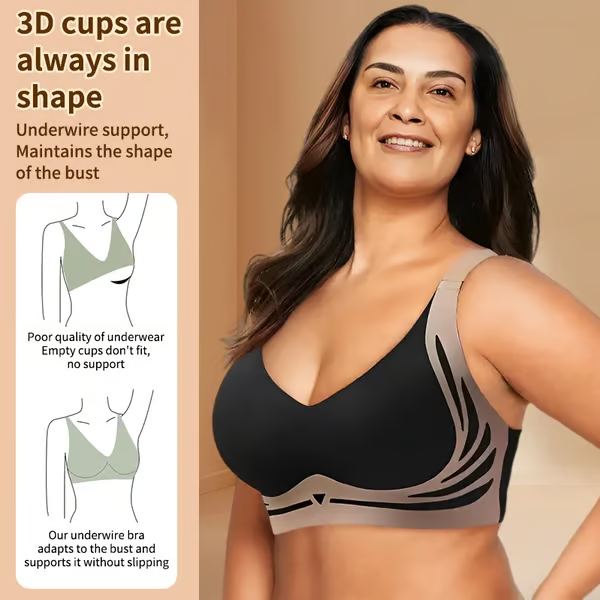 Icone™ SeamlessBra: Langaton Anti Sagging Saumaton Rintaliivit