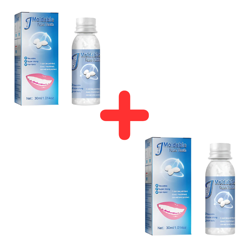 TeethRepair™ 1+1 ILMAINEN: Luonnollisen Näköinen Hampaat Korjaussarja
