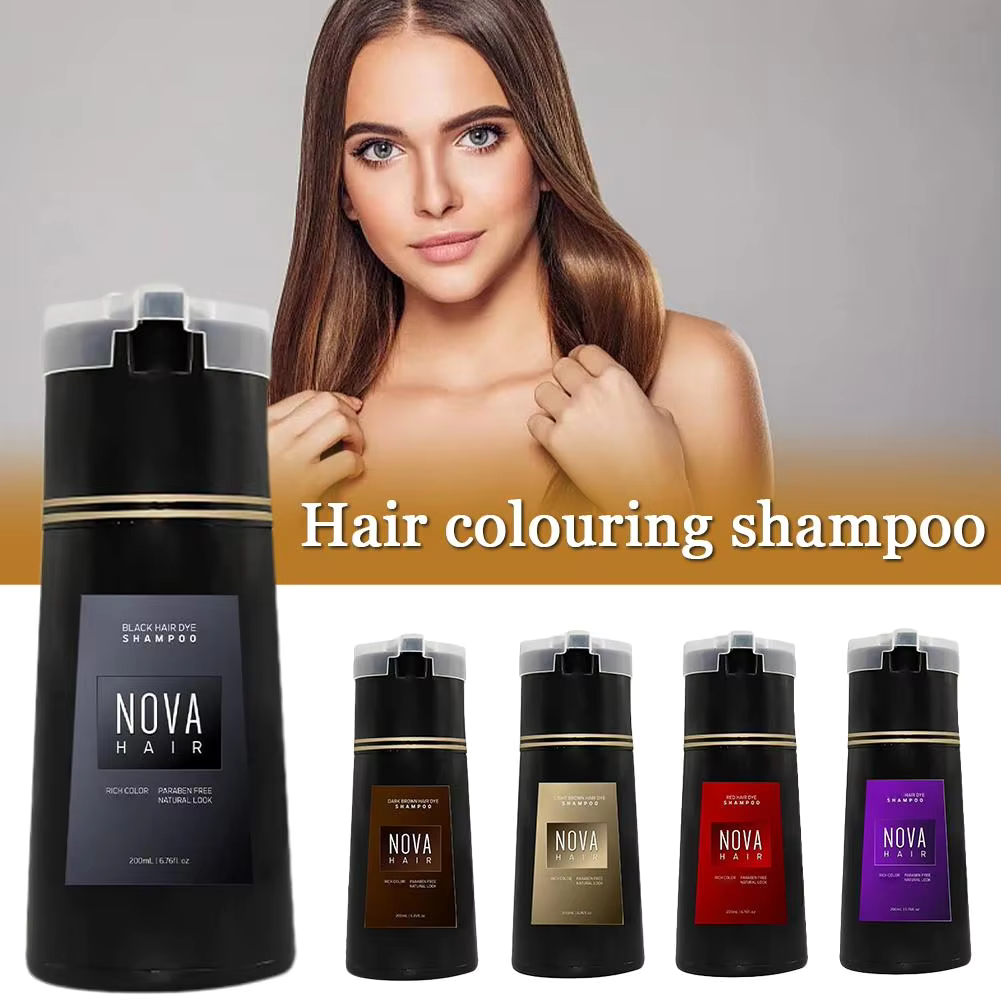 Rose® DyeShampoo: Välitön Hiusväri Shampoona