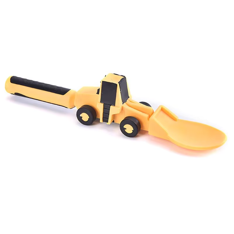Kletshuts™ CarCutlery: Lasten Rakennusalan Ruokailuvälinesarja