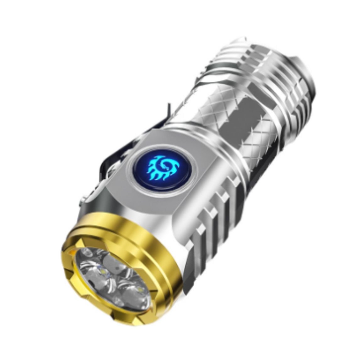 MiniFlashlight -  Mini Kolmisilmäinen Super Tehoa Taskulamppu