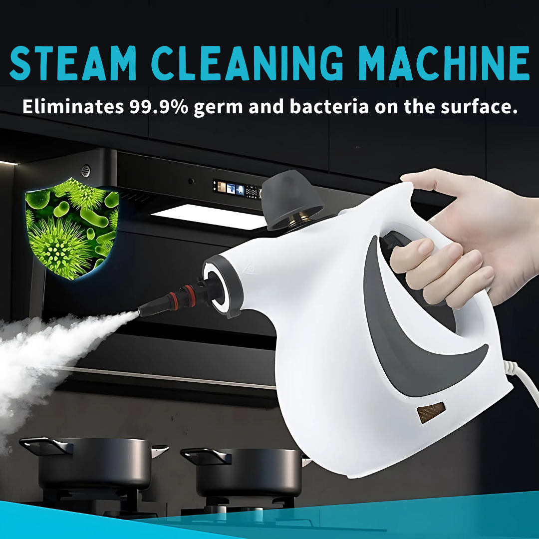 Cleaner Pro° PowerSteam: Monitoiminen Tehokas Kotiin Höyrypuhdistin Setti