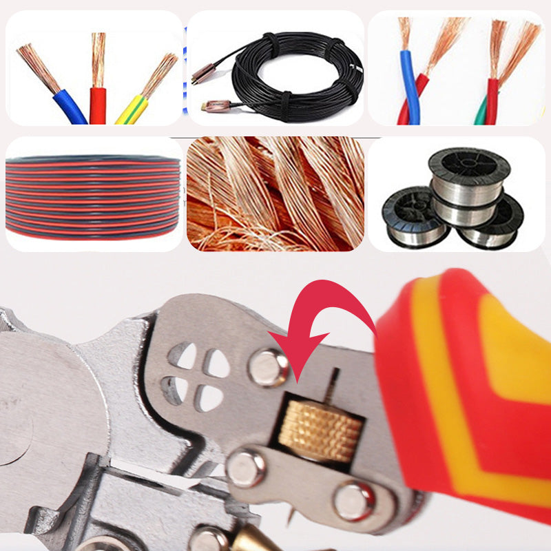 StrippingPliers: 8-in-1 Monitoimilaite Lanka Riisuminen Työkalu