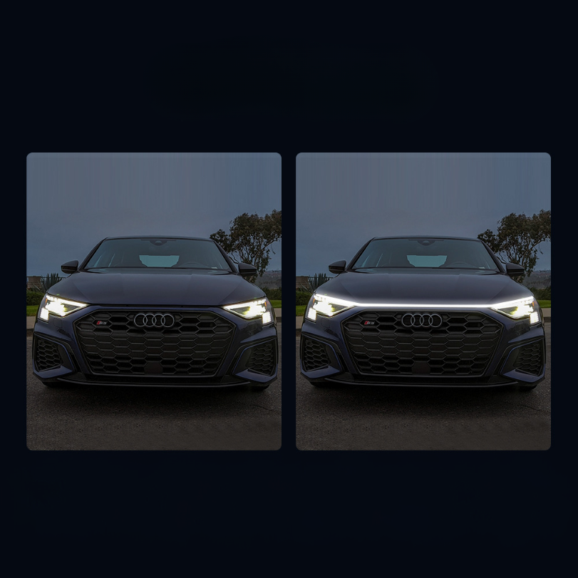 Ledsen™ CarLights - Dynaaminen LED Auton Huppu Valot 2M Nauhat