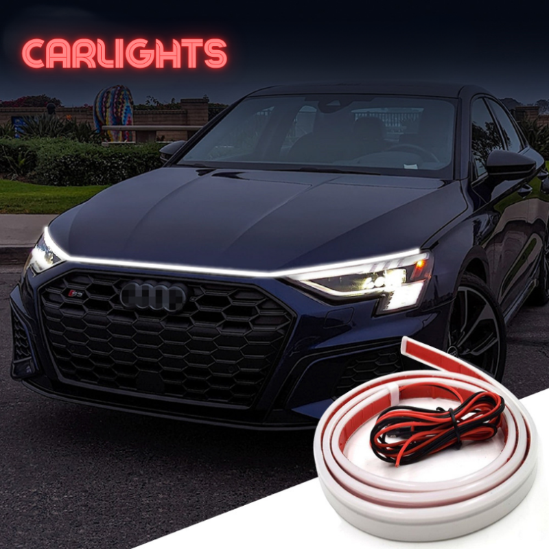 Ledsen™ CarLights - Dynaaminen LED Auton Huppu Valot 2M Nauhat