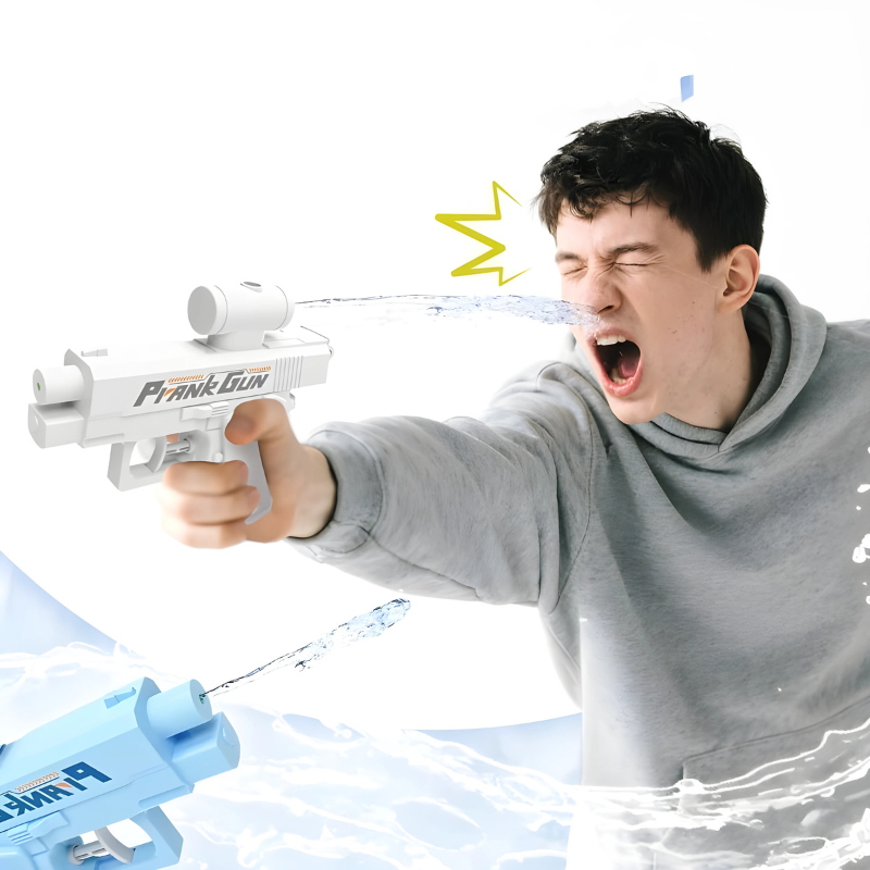 Kletshuts™ DualGun 1+1 ILMAINEN: Kaksisuutin kepponen Vesispistooli