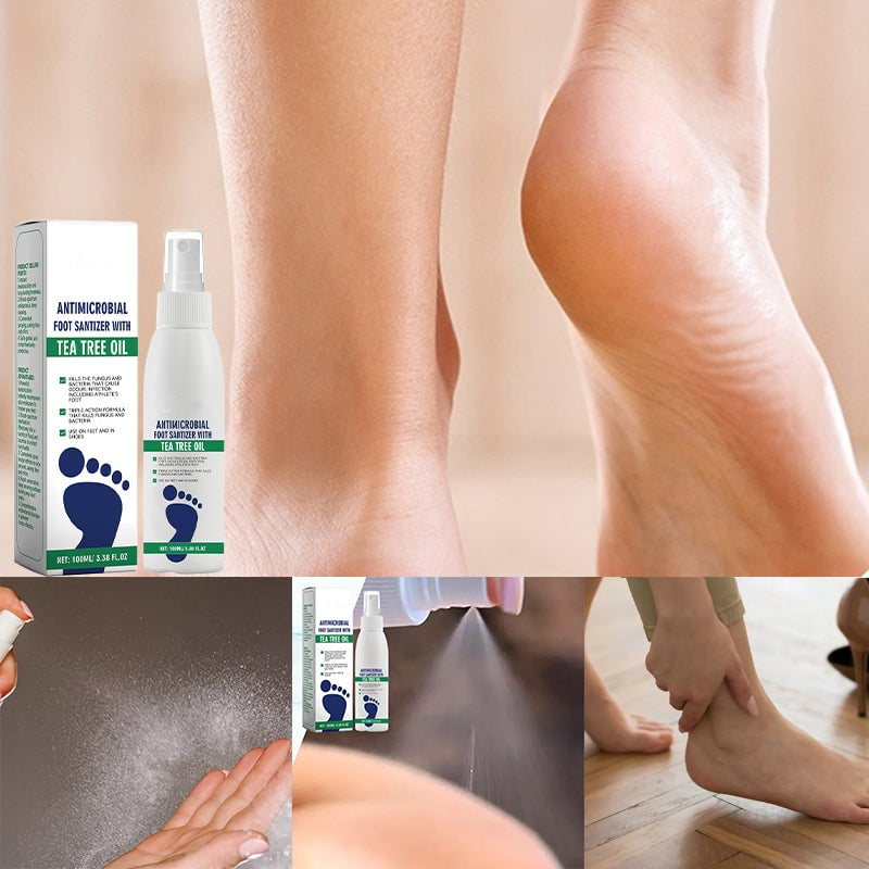 FootCare 1+1 ILMAINEN: Antimikrobinen Syvä Nesteytys Jalkahoito Suihke