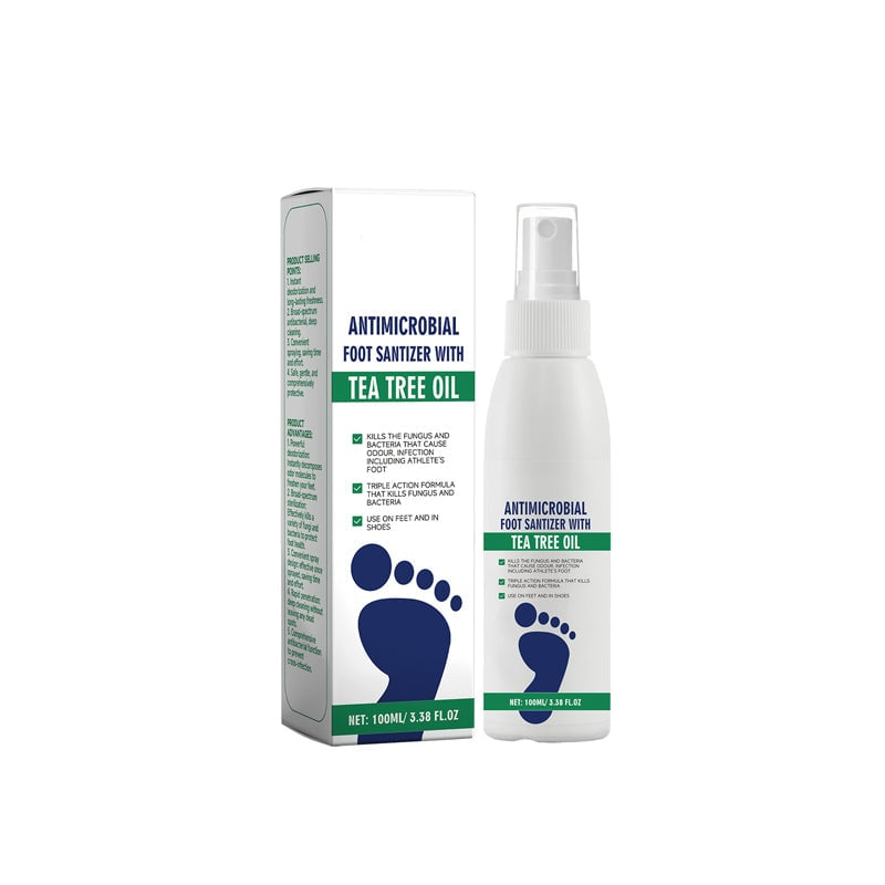 FootCare 1+1 ILMAINEN: Antimikrobinen Syvä Nesteytys Jalkahoito Suihke