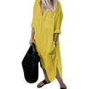 Icone™ ShirtDress: Virtaava Paita Sivuhalkiolla Mekko