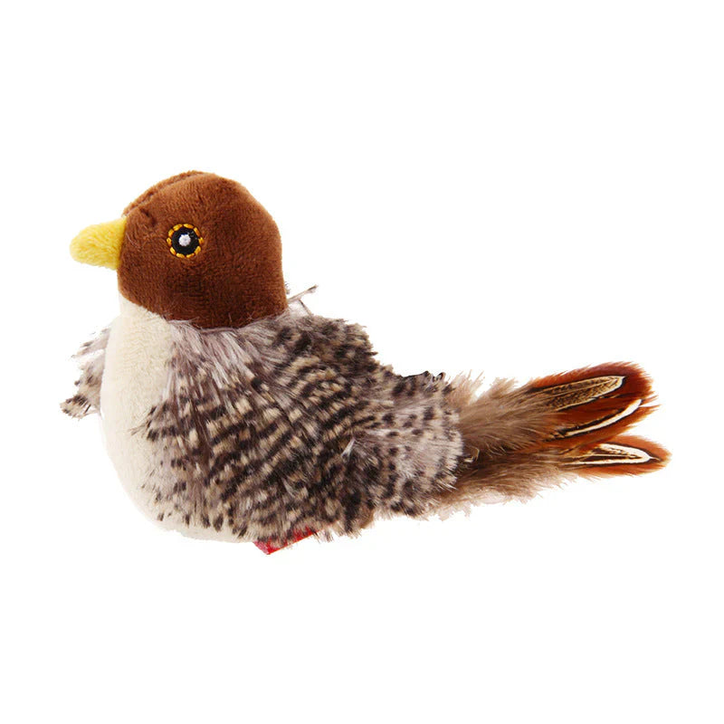 Catfri® BirdToy: Vuorovaikutteinen Sirkuttava Lintulelu Kissoille
