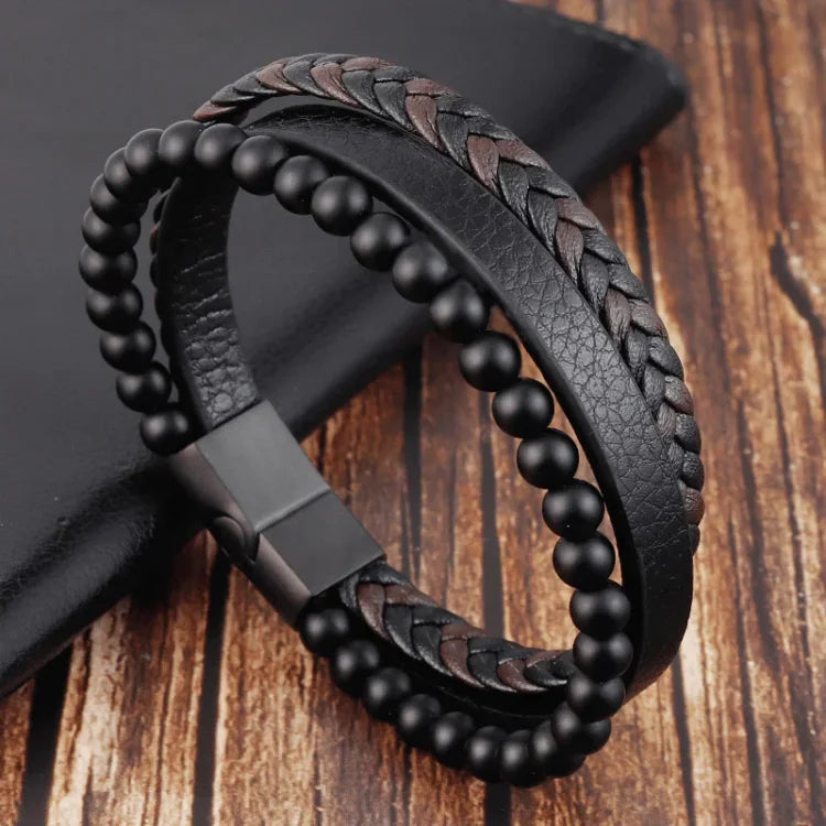 Jewelance™ CalmBand: Rauhoittava Luonnonkivi Ahdistus Rannekoru