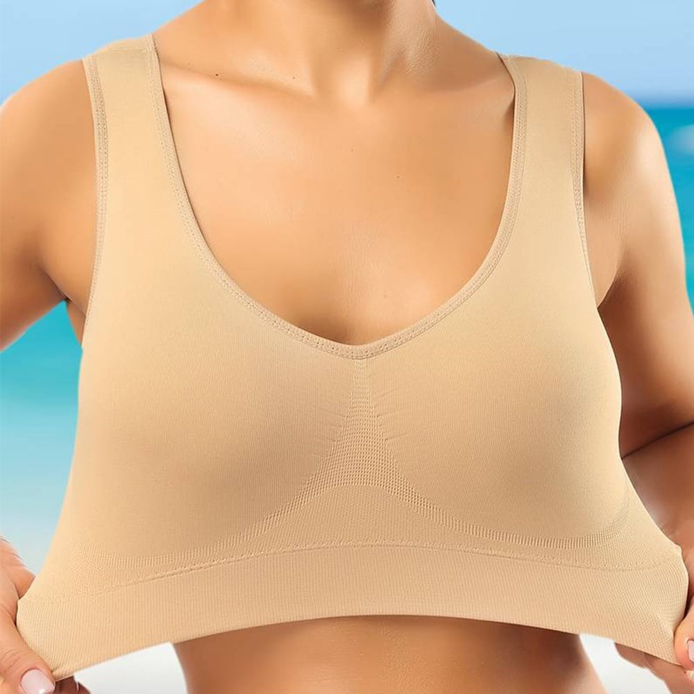 Icone™ ComfortBra 1+1 ILMAINEN: Mukava Tyylikäs Täydellinen Peittävyys Saumaton Rintaliivi