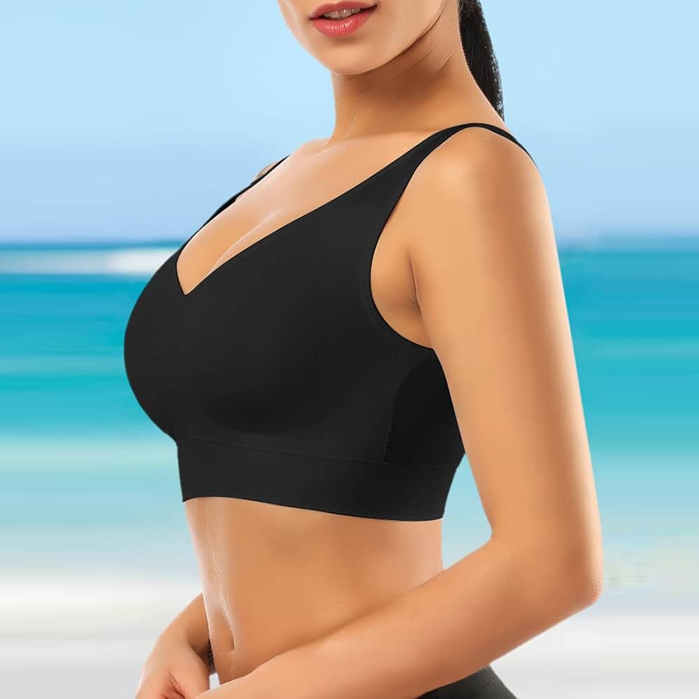 Icone™ ComfortBra 1+1 ILMAINEN: Mukava Tyylikäs Täydellinen Peittävyys Saumaton Rintaliivi