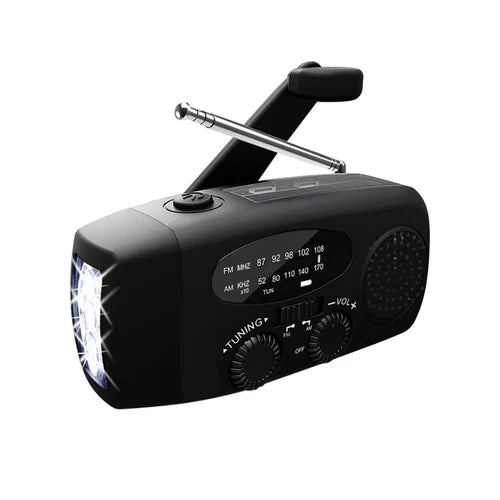 MultiRadio - Monitoimi Solar Kannettava Hätäradio