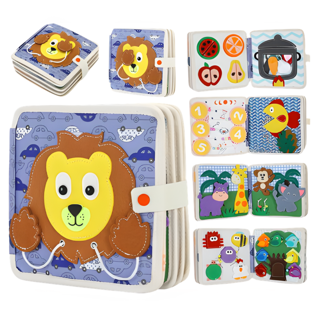 Kletshuts™ SensoryBook: Hämmästyttävä Sensorinen Lasten Tarina Kirja