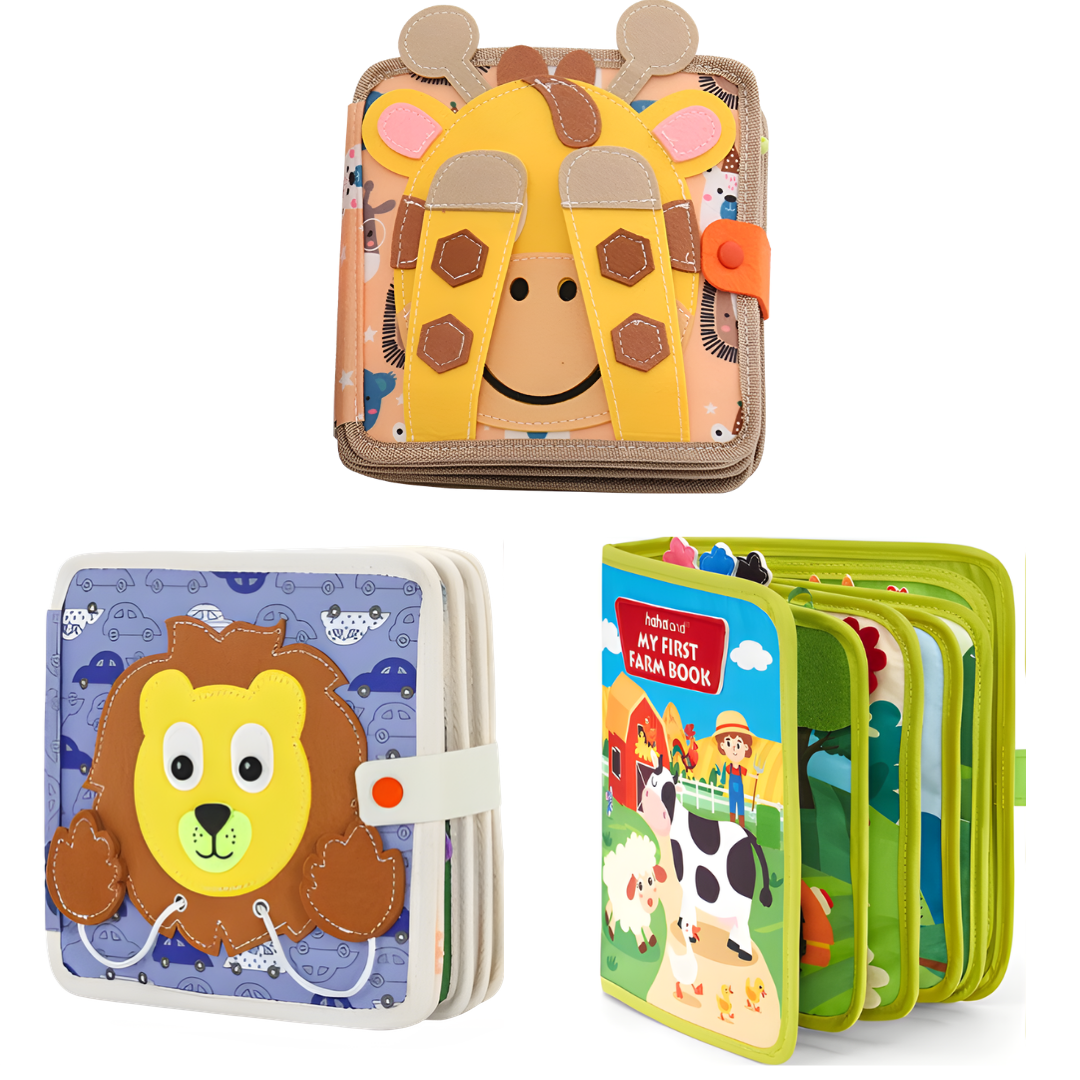 Kletshuts™ SensoryBook: Hämmästyttävä Sensorinen Lasten Tarina Kirja