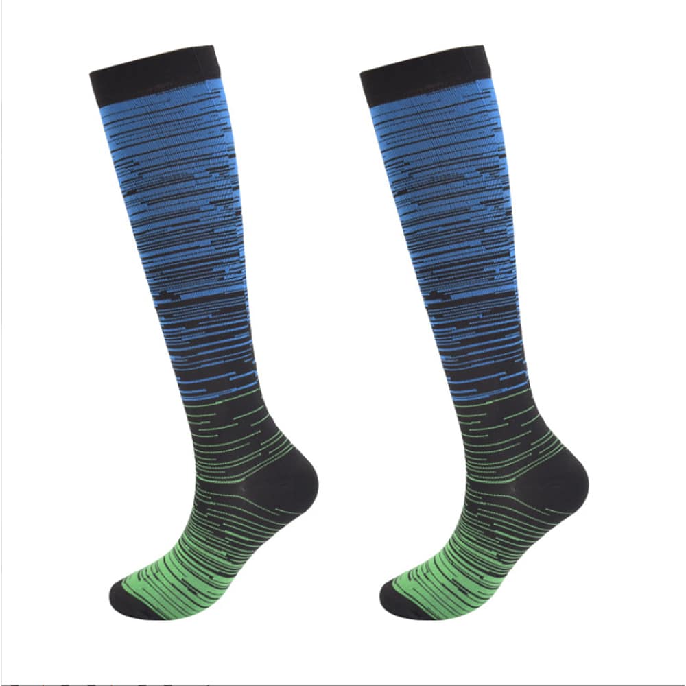 Happy™ FitnessSocks 1+1 ILMAINEN: Kompressio Kunto Sukat Miehille Ja Naisille