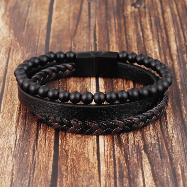 Jewelance™ CalmBand: Rauhoittava Luonnonkivi Ahdistus Rannekoru