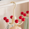 GlideHold® HangerHooks: 360° Kääntyvä 6 Kynsi Koukku Vaatekaapin Järjestelijä Ripustin