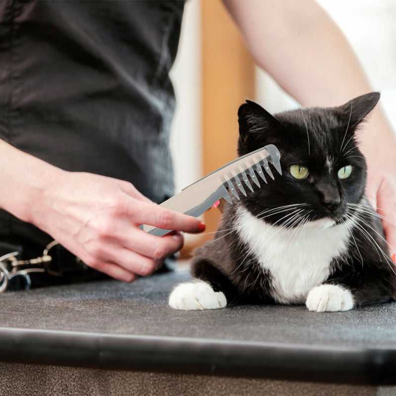DogCatFri™ PetComb 1+1ILMAINEN: Sähköinen Lemmikkien Hoitokampa