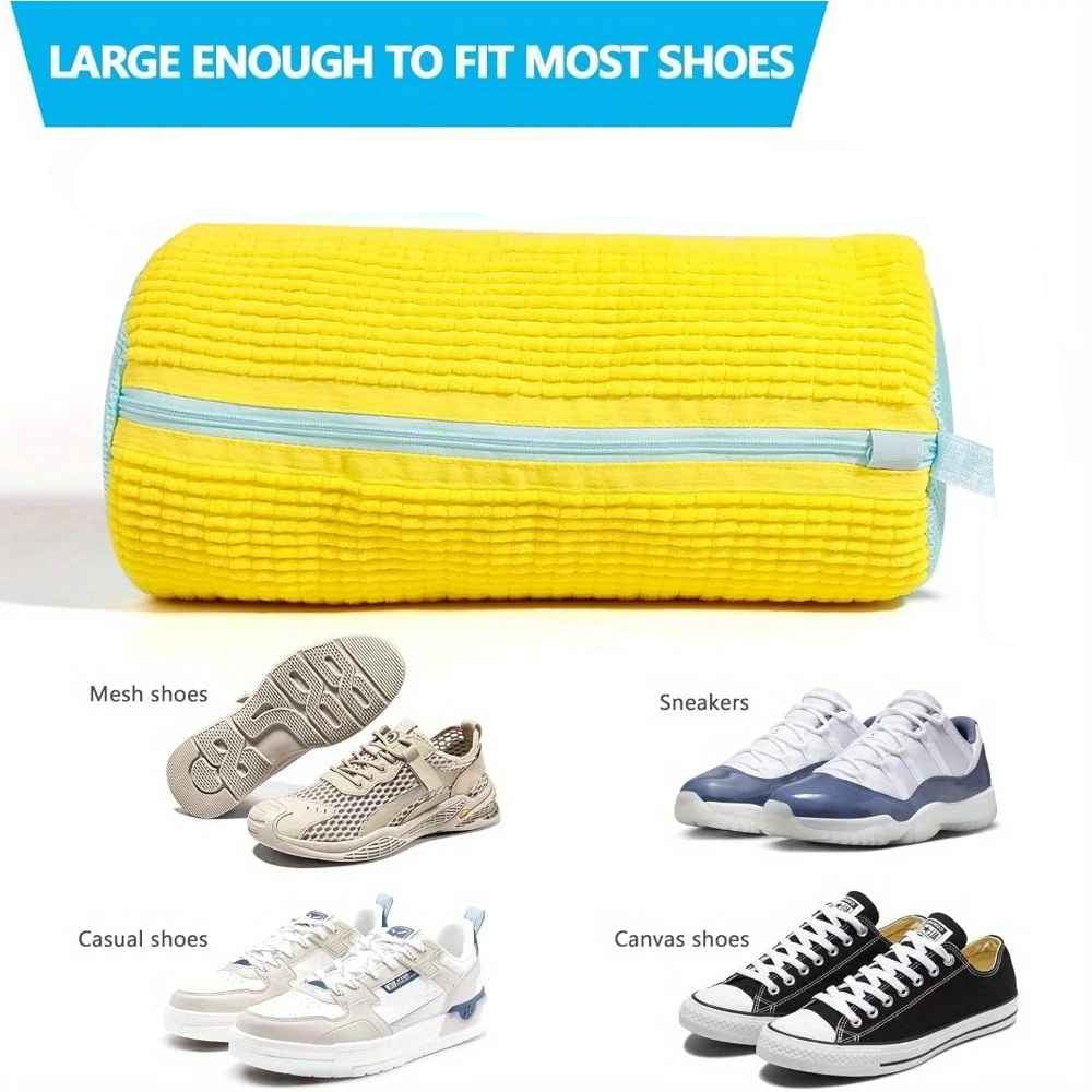 Cleaner Pro° ShoeBag 1+1 ILMAINEN: Hellävarainen Kenkien Pesu Pesupussi Ja Konepesu Suojaus